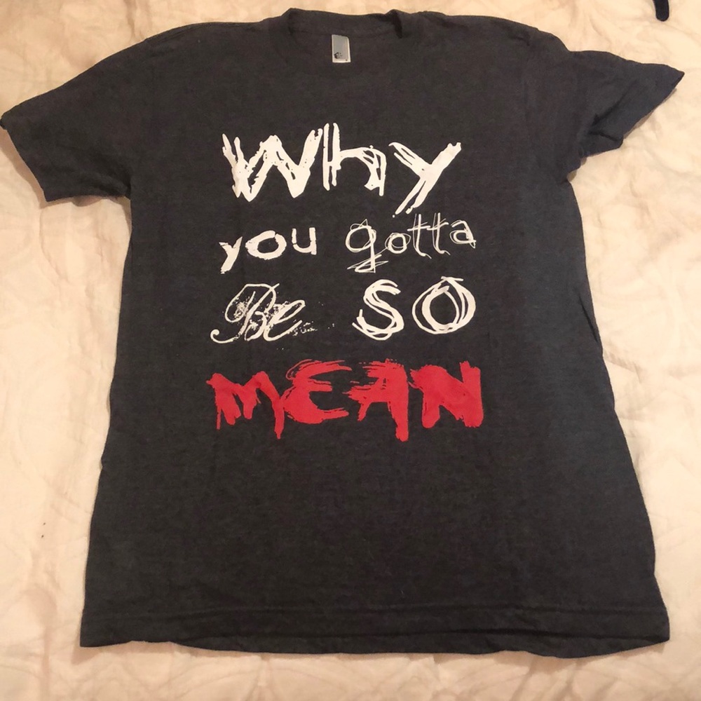 Rare!!! Taylor Swift Speak Now Why You Gotta Be so Mean t shirt